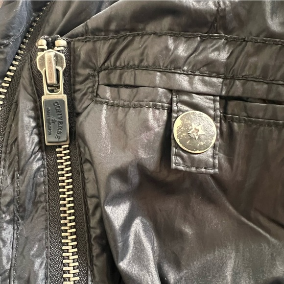 Converse John Varvatos Y2K Colab Full Zip Quilted Nylon Bomber Jacket Size L - Picture 9 of 11
